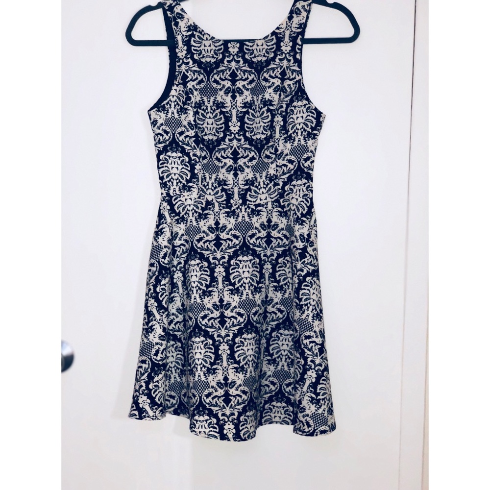 Black and white dress